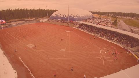 Kuva Ukonniemi Stadionista Imatralla