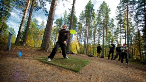 frisbeegolfia